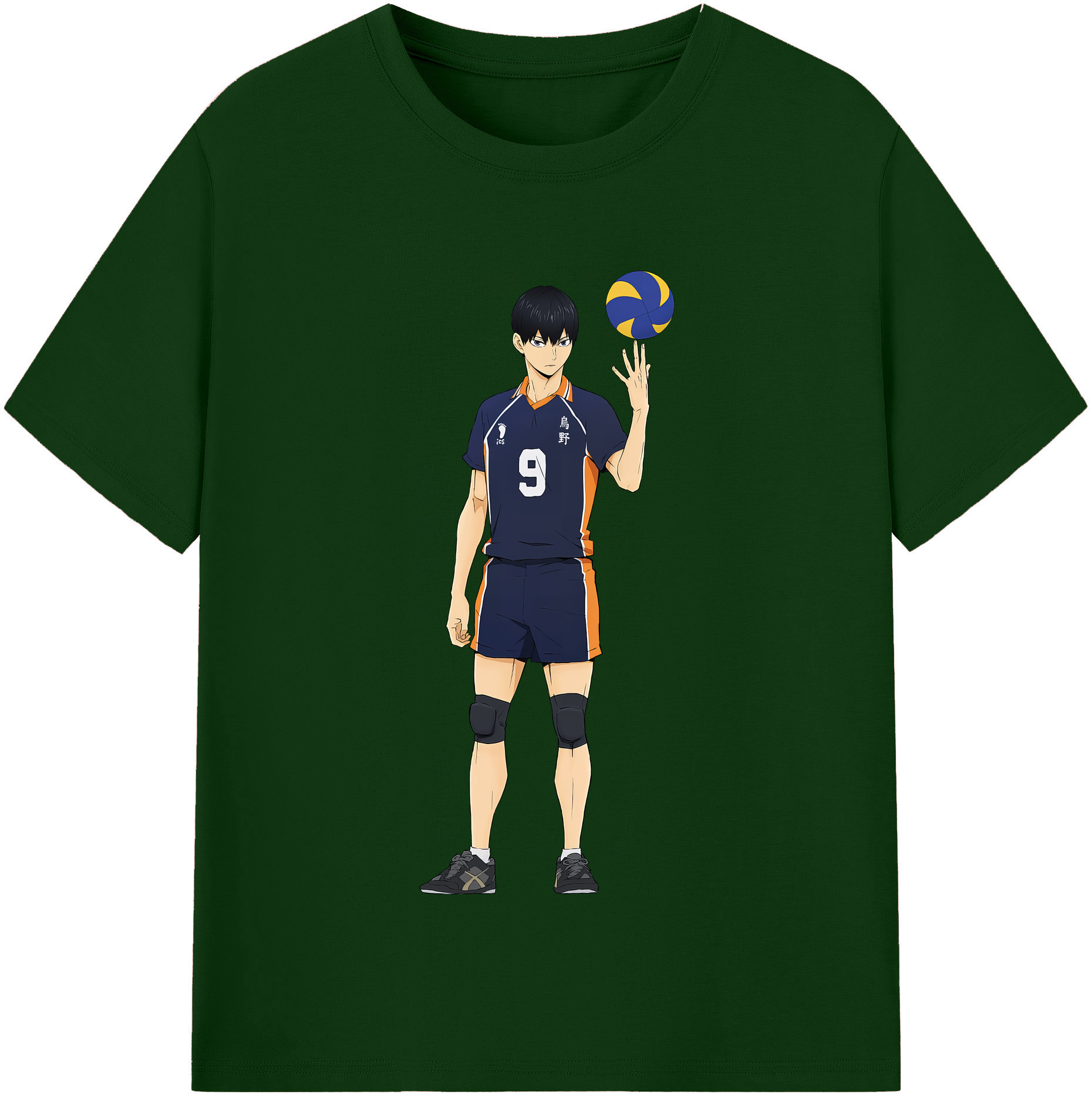 （画像用） ハイキュー!! Haikyu!! 綿100％半袖Tシャツ（フロントプリント）